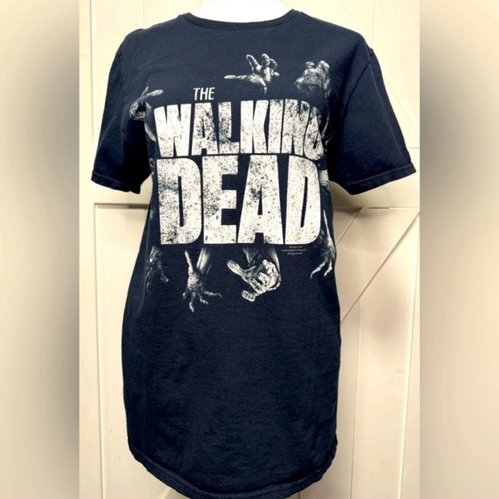 The Walking Dead Black Graphic T-Shirt #1322